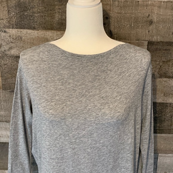 Lululemon Heathered Gray Long Sleeve Top - Picture 7 of 16